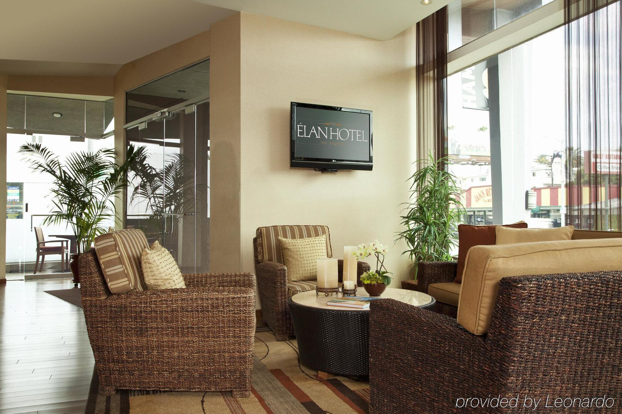 Elan Hotel Los Angeles Interiør billede